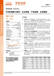 万华的战略三板斧：自主创新、产业延伸、走向国际