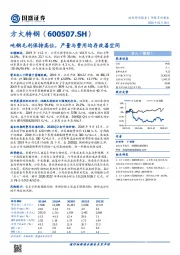 吨钢毛利保持高位，产量与费用均存改善空间