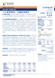 三大因素驱动,业绩快速增长