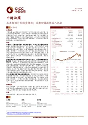 七年行动计划稳步推进；近期回调提供买入机会