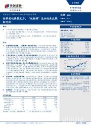 2019年业绩快报点评：射频前端强势发力，“泛射频”龙头迎来发展新阶段