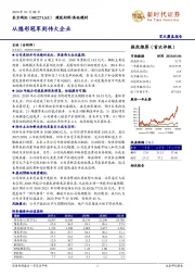 从隐形冠军到伟大企业