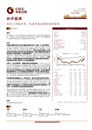 拟引入华能合作，改善开发运营板块现金流