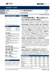 2019年年报点评：全业务线强劲增长，爆发力依然十足