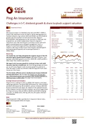 Challenges in S-T; dividend growth & share buyback support valuation