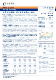 预算目标稳健，渠道建设继续加大投入