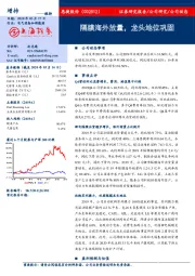 隔膜海外放量,龙头地位巩固