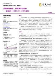 2019年报点评:资源优化整合,开启第三次创业