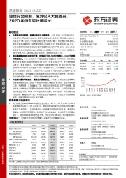 业绩符合预期,境外收入大幅提升,2020年仍有望快速增长!