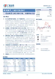 受益现货LNG价格下跌，业绩弹性凸显