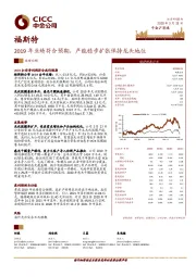 2019年业绩符合预期,产能稳步扩张保持龙头地位