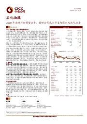 2019年业绩符合预增公告，看好公司成本节省与国内天然气业务