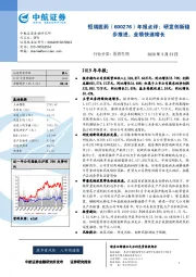 年报点评：研发创新稳步推进，业绩快速增长