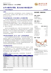 2019年年报点评：全年业绩符合预期，氯化法钛白粉放量在即