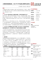 事件点评：业绩超预期靠数通，2020年订单饱满业绩弹性看黄石