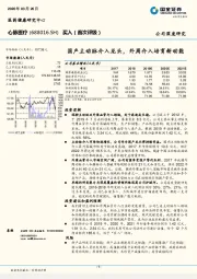 国产主动脉介入龙头，外周介入培育新动能