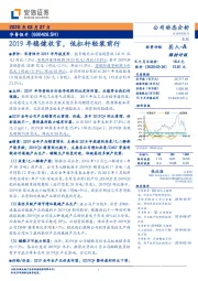 2019年稳健收官，低杠杆轻装前行