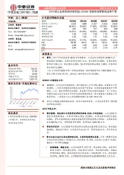 2019核心业务优势持续巩固,2020Q1受新冠疫情影响业绩下滑