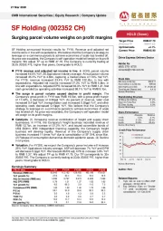 Surging parcel volume weighs on profit margins