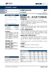 2019年报点评：净息差上升，优化资产负债结构