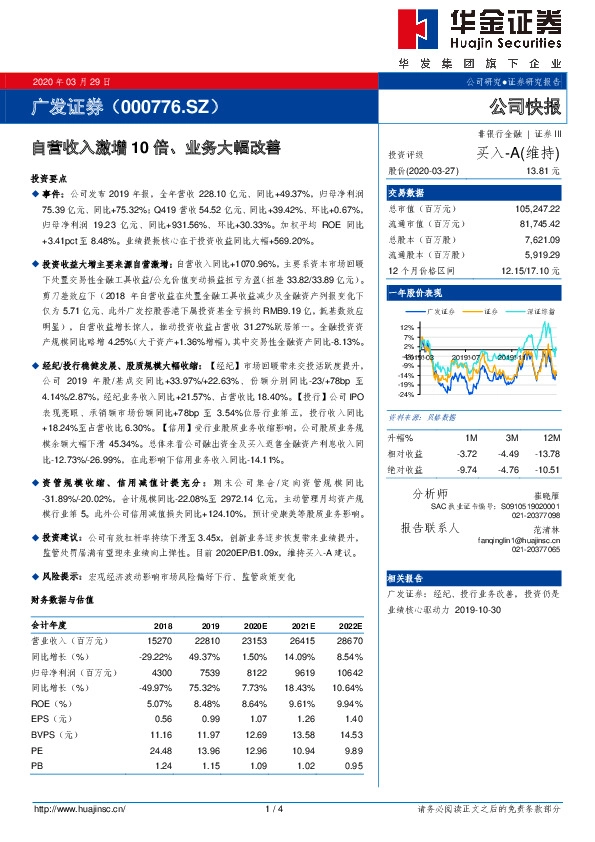 自营收入激增10倍、业务大幅改善