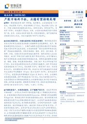 产能市场两手抓，业绩有望持续高增