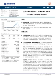 年报点评：负极一体化优势明显，涂覆隔膜有序推进