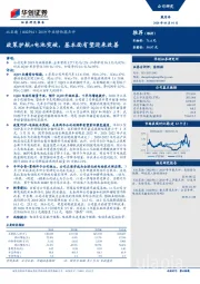 2019年业绩快报点评：政策护航+电池突破，基本面有望迎来改善