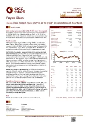 4Q19 gross margin rises; COVID-19 to weigh on operations in near term