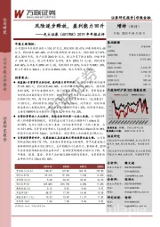 2019年年报点评：风险逐步释放，盈利能力回升