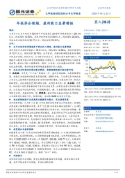 公司点评报告：年报符合预期，盈利能力显著增强