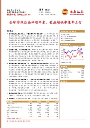 全球非线性晶体领军者，受益超快渗透率上行