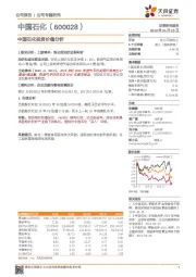 中国石化投资价值分析