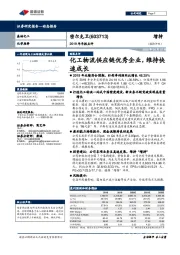 2019年年报点评:化工物流供应链优秀企业,维持快速成长