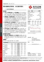 2019年年报点评：增长稳健杠杆降低，分红稳步提升