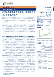 20Q1业绩略超市场预期，预防微卡与EC诊断获批在即