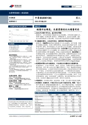 2019年年报点评：短期冲击难免，长看资源优化与增量布局