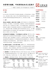 2019年年度报告点评：经营增长稳健，呼吸制剂板块关注度提升