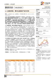 Q1业绩超预期，需求旺盛提振产能利用率