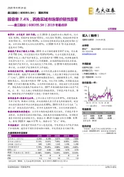 2019年报点评：股息率7.4%，西南区域市场煤价韧性显著