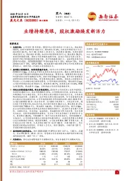 业绩持续亮眼，股权激励焕发新活力