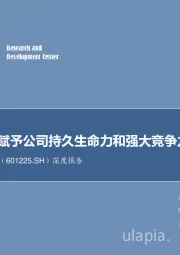 深度报告：资源优势赋予公司持久生命力和强大竞争力