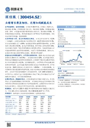 业绩增长彰显韧性,定增加码赋能成长