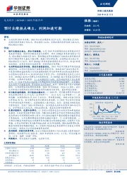 2019年报点评：预计业绩拐点确立，利润加速可期