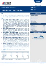 2019年报点评：贵金属量价齐升，冶炼毛利维持稳定