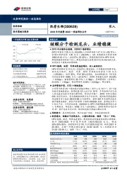 2019年年报暨2020一季报预告点评：核酸分子检测龙头，业绩稳健