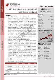 首次覆盖报告：“小而美”的细分行业龙头，内生+外延加速公司成长