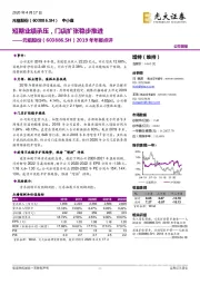 2019年年报点评:短期业绩承压,门店扩张稳步推进