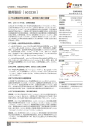19年业绩保持快速增长，盈利能力提升显著