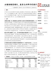 2019年年报点评：业绩持续高增长，真实毛利率仍有提升